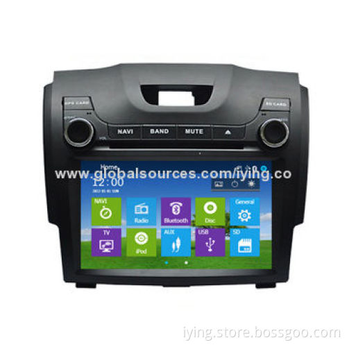 GPS Navigation Car DVD Player for S10/Holden/Colorado with GPS, BT, radio, TV, SD